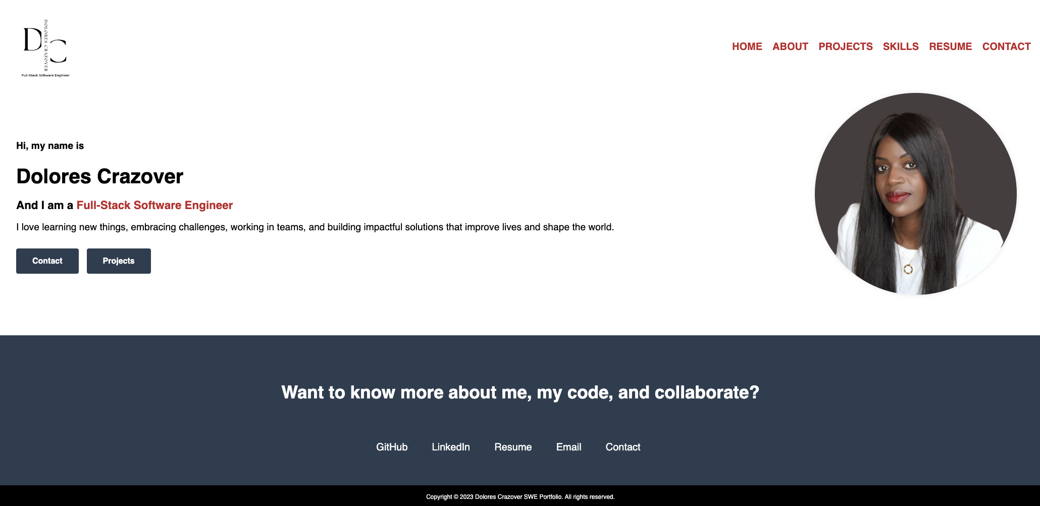 Dolores Crazover | Porfolio