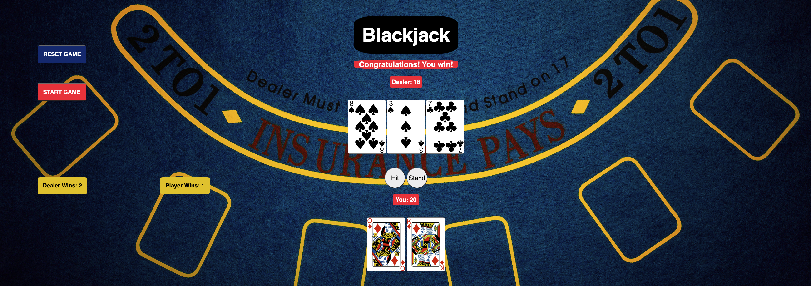 Blackjack Game